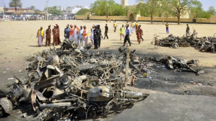 Две бомби избухнаха на оживен пазар в град Майдугури в Нигерия