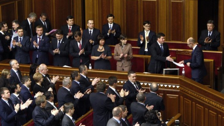 Украинският парламент одобри състава на новото правителство