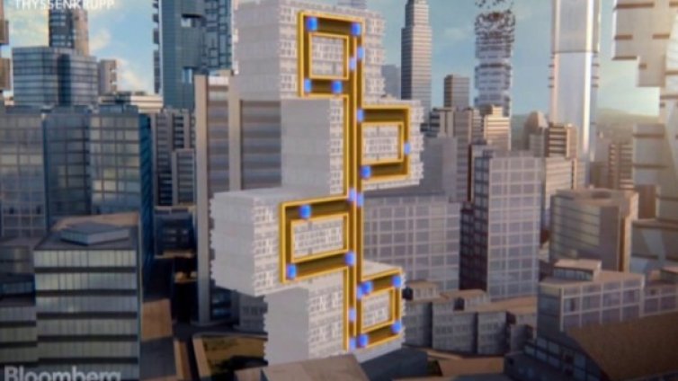 Асансьорите, които могат да се движат и настрани