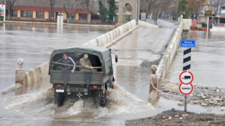 Марица и Тунджа наводниха Одрин