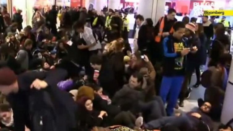 Лондончани протестираха срещу убийствата на чернокожи в САЩ
