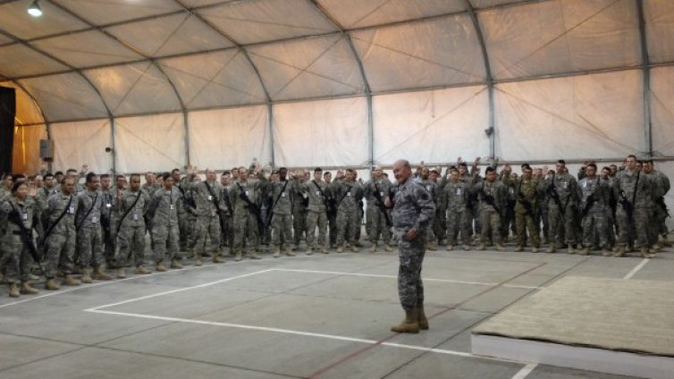 Американски военни вече обучават иракските въоръжени сили в Ирак