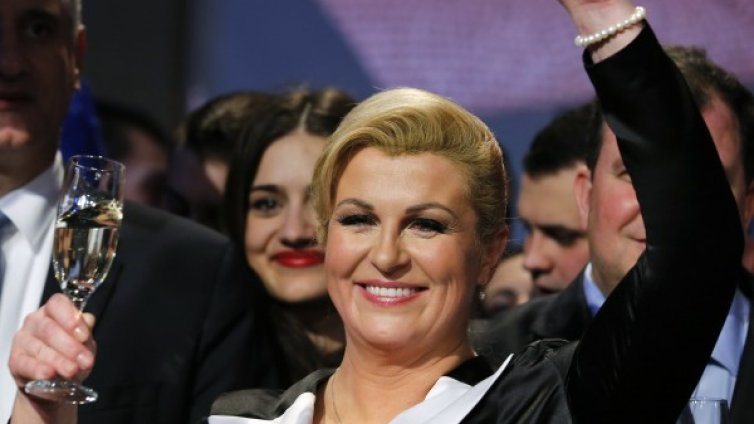  Хърватия избра жена за президент - Колинда Грабар Китарович 