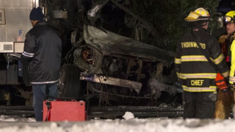 Влак и автомобил се сблъскаха в САЩ, поне 8 души загинаха