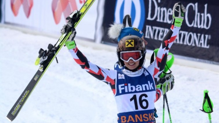 Австрийката Фенингер спечели алпийската комбинация в Банско