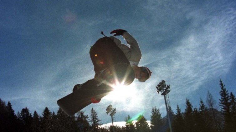 За страха от смъртта. Сноубордистът от първо лице