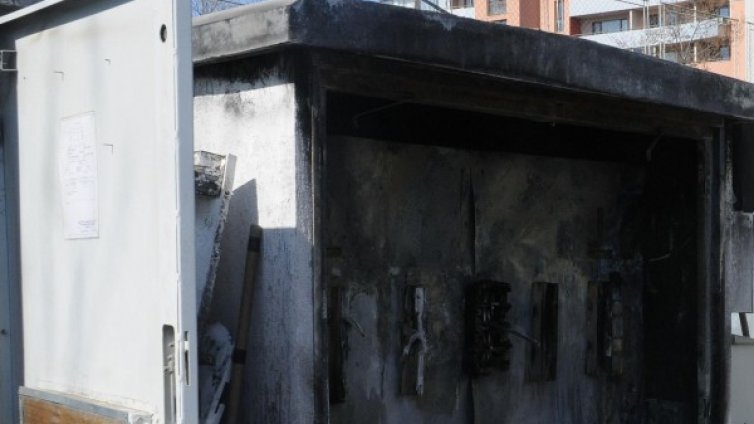 Овъглен мъж при опит за кражба от трафопост в София