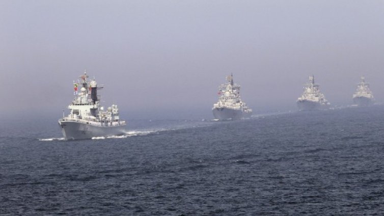 Общи учения на Китай и Русия в Средиземно море