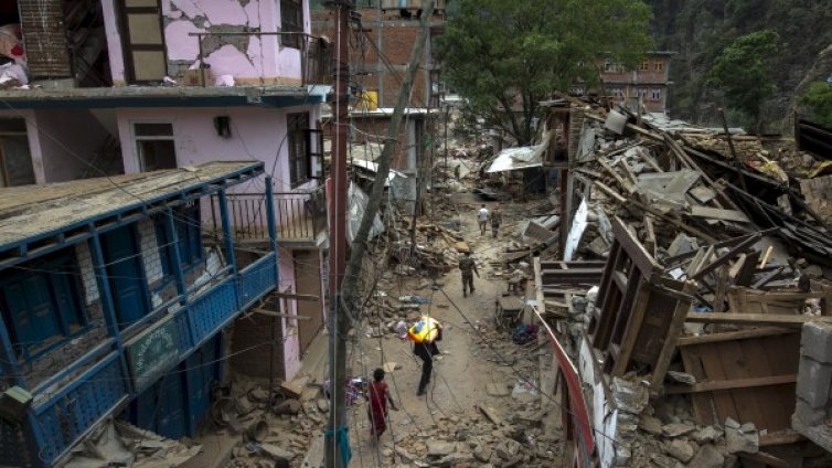 Нов трус удари Непал &ndash; 5,7 по Рихтер