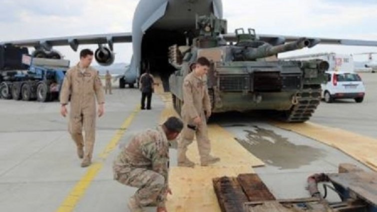 M1A2 Abrams кацна на Летище "Бургас"