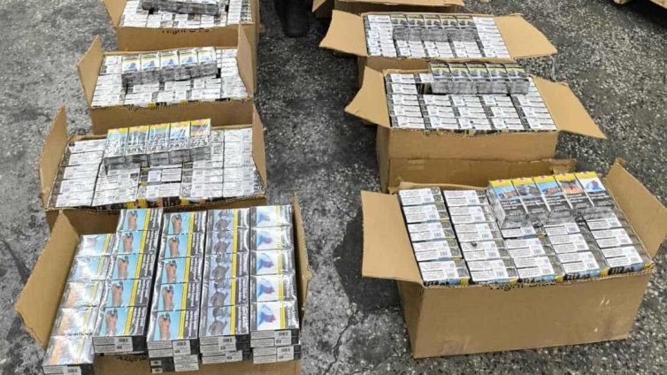 Митничари на "Капитан Андреево" задържаха 80 000 къса контрабандни цигари