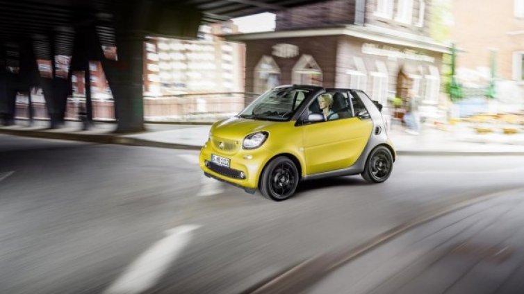 Smart разкри новия Fortwo Cabrio