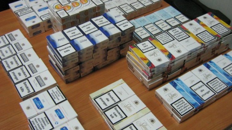 Конфискуваха 1170 кутии контрабандни цигари на границата