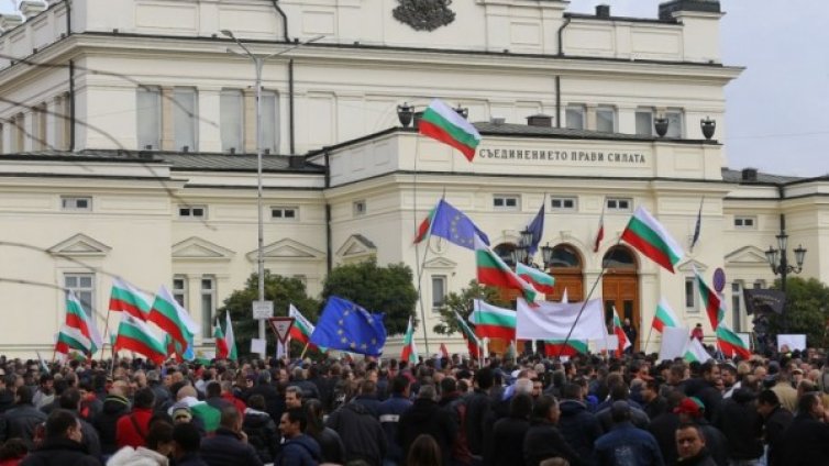 И биячът на Сидеров &ndash; на протеста на полицаите