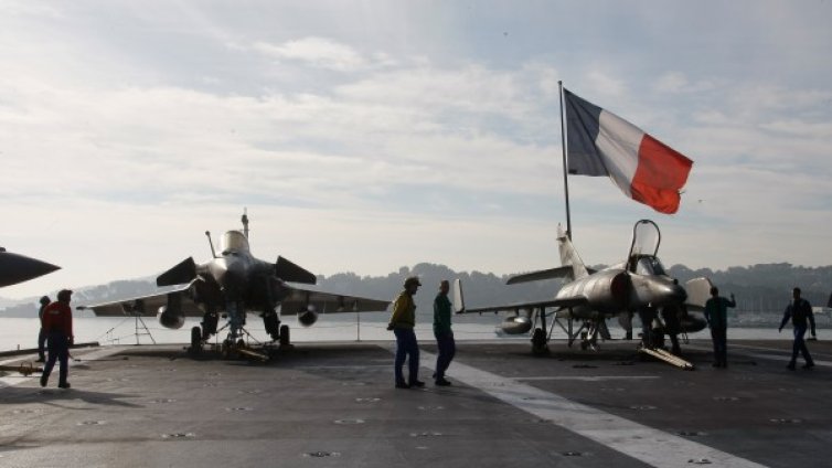 Франция нанесла 12% от ударите срещу ИД