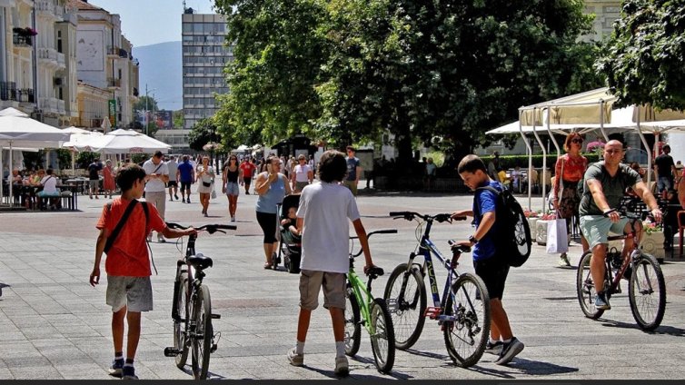 В Пловдив забраняват велосипеди и тротинетки по тротоарите