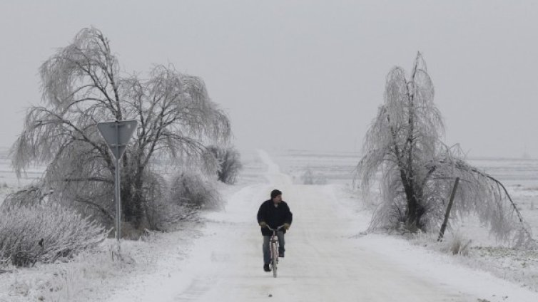 Десетки жертви взе студът в Полша
