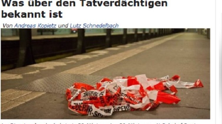 Иранец бутна германка в метрото в Берлин