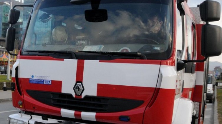 Пламна градски автобус в Пловдив