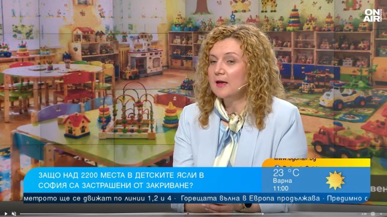 Недостигът на медсестри ще закрие над 2200 места в детските ясли в София?