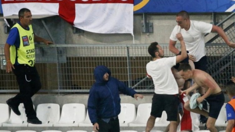 Шестима англичани в затвора след боевете в Марсилия