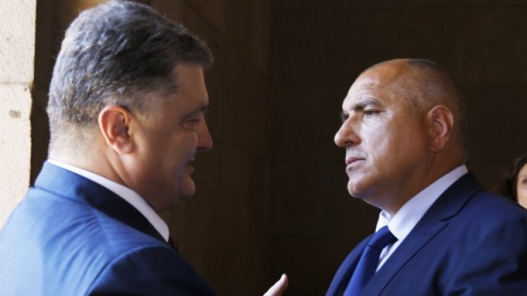 Бойко Борисов обеща на Порошенко подкрепа за ЕС