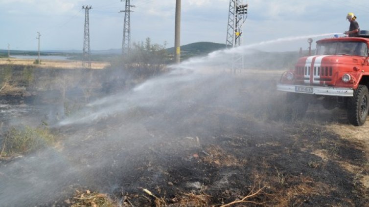 Рязко се увеличават пожарите в страната