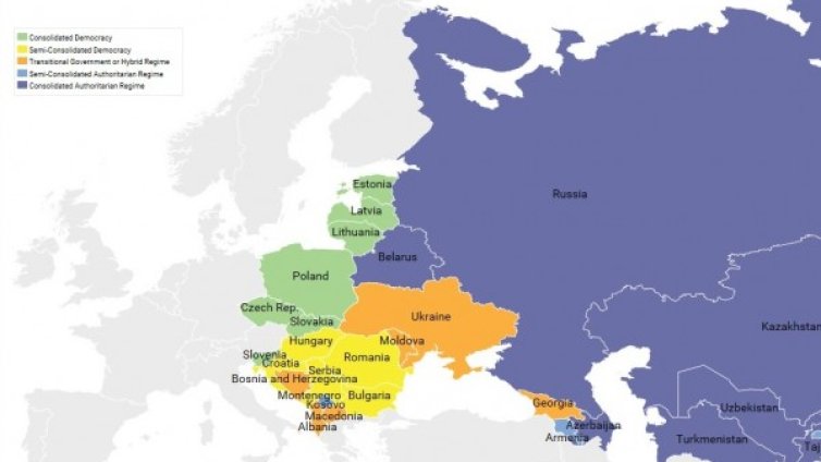 България – 8-а по демокрация в бившия соцлагер