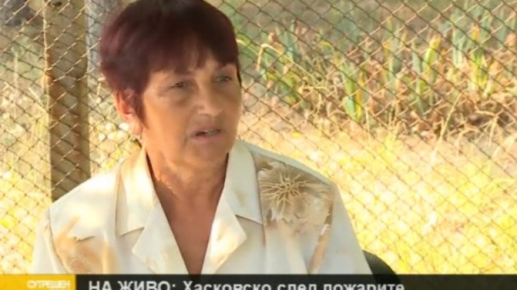 Свидетел за пожара в Хасковско: Беше страшно!