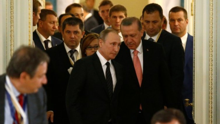 Путин и Ердоган със заявка за руско-турско-ирански съюз