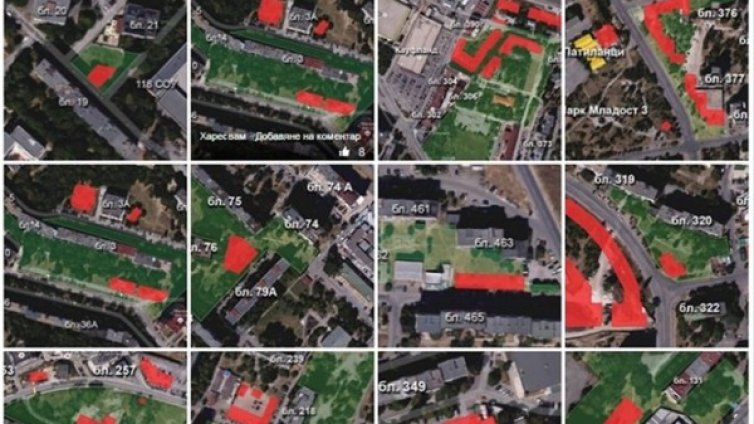 Площадки, градинки... всичко под ножа в столичния "Младост"