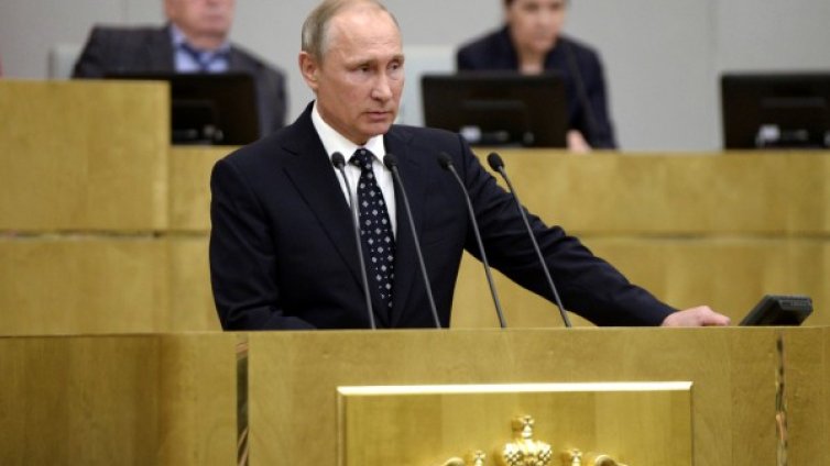 Путин призова депутатите да градят силна Русия 