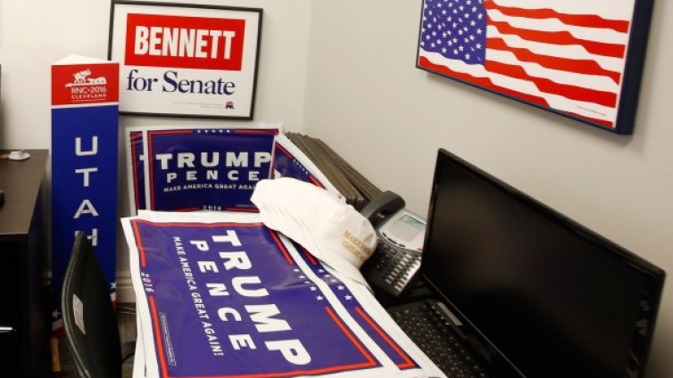 Подпалиха офис на Републиканската партия в Северна Каролина