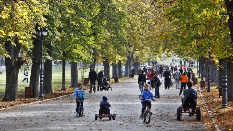 Първият ден на ноември &ndash; слънчев, но хладен