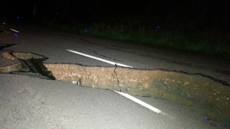 В кадър: След труса в Нова Зеландия