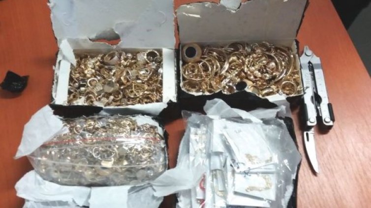 Злато за над 100 000 лв. хванато на "Капитан Андреево"