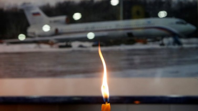 Паникьосан вик от руския Ту: Командире, падаме!