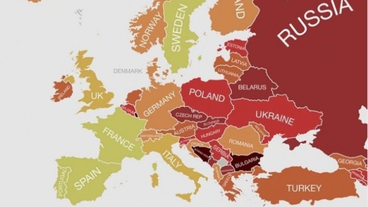 България – отровната и токсична част на Европа