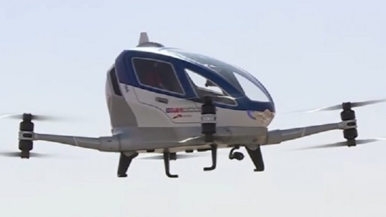 Летящи таксита на автопилот из Дубай