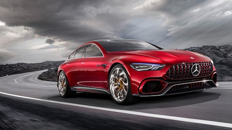 Хибридният Mercedes-AMG GT Concept &ndash; през 2018 г.
