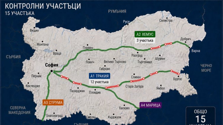 От 1 юли: Тол камерите ще снимат и ТИР-ове в изпреварващата лента 