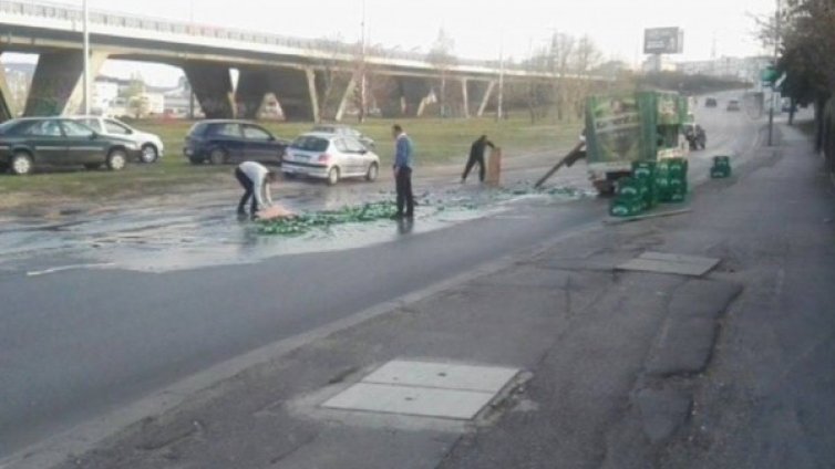 Бира по булеварда &ndash; задръстване за шофьорите