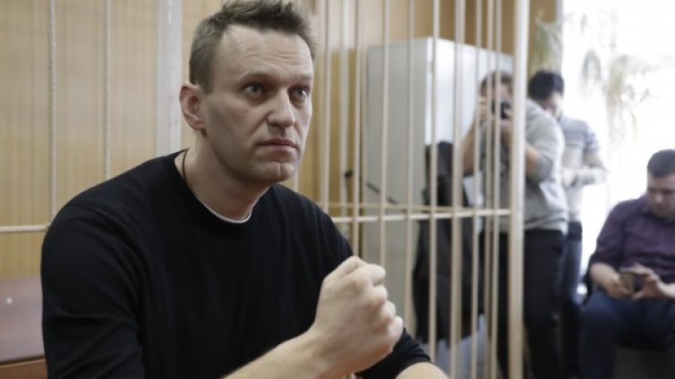 Осъдиха руския опозиционер Навални за организиране на протест 