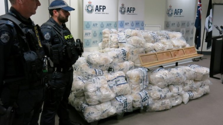 Рекордна пратка метамфетамин конфискуваха в Австралия