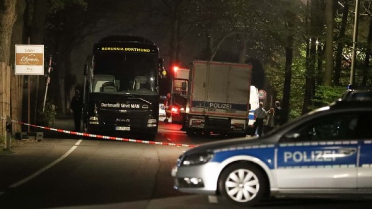 Взривовете в Дортмунд били за автобуса на Борусия