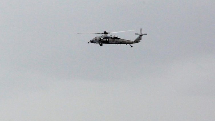 Боен хеликоптер се разби на голф игрище в щата Мериленд