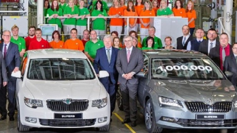 Skoda произведе милионния си Superb
