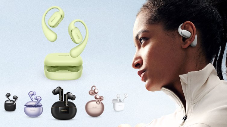 Слушалките от отворен тип HUAWEI FreeArc допълват все по-богатото портфолио безжични слушалки на марката 