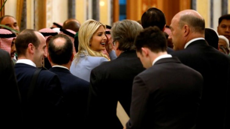 Иванка Тръмп видя "окуражителен напредък" в Рияд