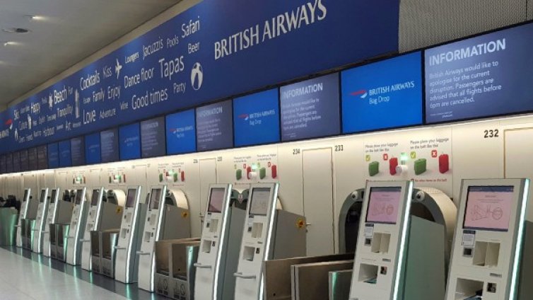 Компютърен срив отмени полети на British Airways на лондонски летища